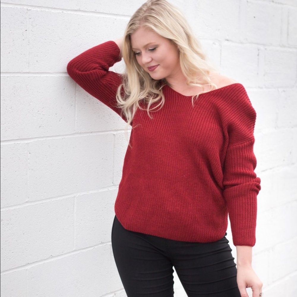 NWT Twist Tie Sweater